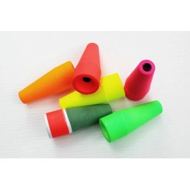 Comal Tackle 10 COMAL TACKLE 4" Popping Floats w/ Metal Eye Fishing 6 Colors or Asst. PiCK - Assortment - 10 - 4" Poppers