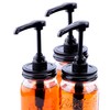 Mason Jar Syrup & Sauce Dispenser Pump Lids for Regular