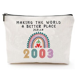 GWAWG 21st Birthday Gifts for Her, 21 Year Old Birthday Gifts Cosmetic Bags, 21st Birthday Gifts for Her Keepsake, 21st Birthday Gift Ideas for Her（2003）