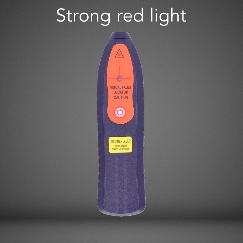 Fiber Visual Fault Locator Optic Network Cable Tester Meter Red