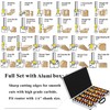 LEATBUY Router Bits Sets 1/4-Inch Shank Door&Drawer Front Edging Router