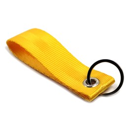 VmG-Store Key Chain Lanyard 9 x 2.5 cm for Car Key Motorcycle Key Ring Motorsport Sports Strap Tuning Accessories Durable S146, yellow