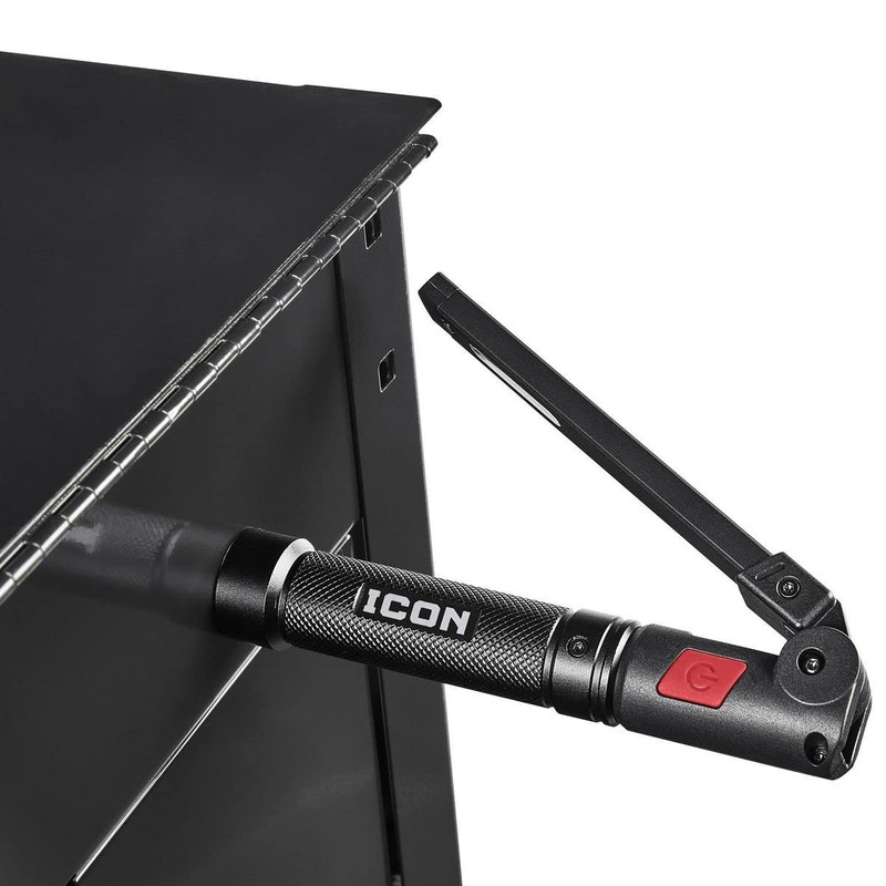 Icon 800 Lumen LED Rechargeable Magnetic Handheld Foldable Slim Bar