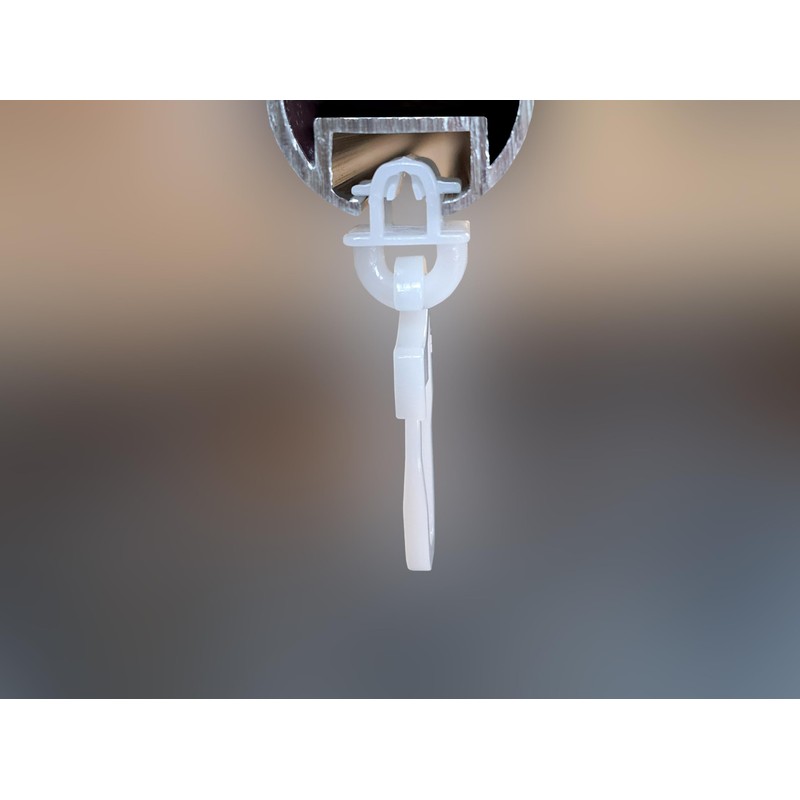 dekondo klick Fix Curtain Gliders for Curtains and Profile Rails