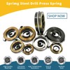 FOCMKEAS 2 Pcs Drill Press Return Spring,Drill Press, Quill Springs,Feed