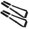 2Set Snowboard Shoulder Straps Handle Double Skis Fixing Strap Sleigh
