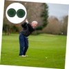 SUPVOX 2pcs Green Hole Cup Cover for Golf Training Durable