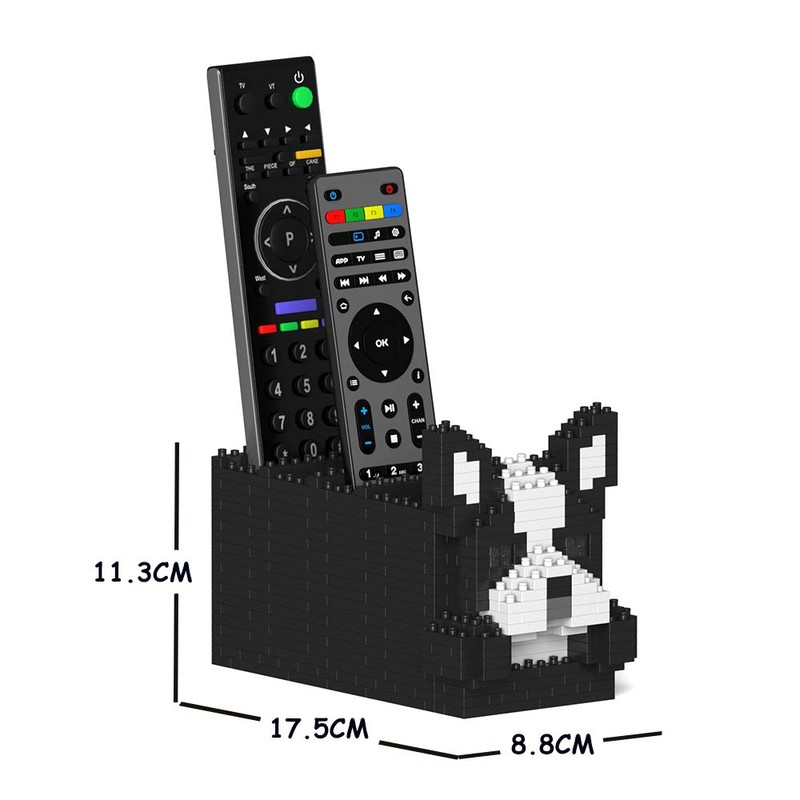 JEKCA Boston Terrier Remote Control Rack 01S | Dog Plastic
