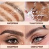 Brow-Fection Angled Brush Eyebrow Pencil,Natural Shaping Outlining Filling Eyebrow Makeup,Liftique