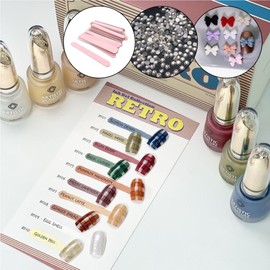 classic nail Miss Milo Retro Ink Gel + 30 Parts / 미스밀로 레트로 잉크젤+파츠30개