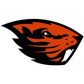 Oregon State Beavers Logo - Die Cut Laminated Vinyl Sticker/Decal - 3"