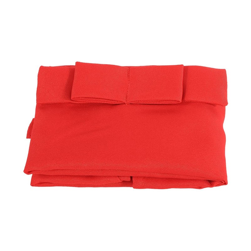 Jenngaoo 3-Pack Waist Aprons for Women Men, Red, Kitchen Restaurant