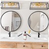 VILLFUL 2pcs Portable Bath Storage Basket Organizer for Shampoo and