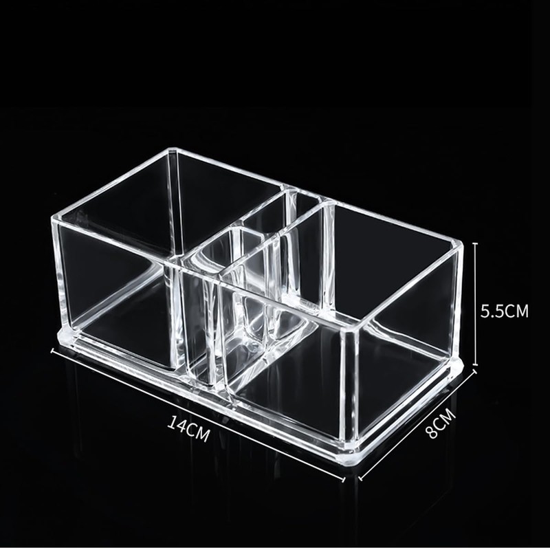 Yakri Small Acrylic Tea Bags Holder Coffee Sugar Bag Case
