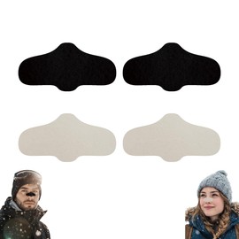 Winter Nose Warmers – 4Pcs Thermal Nose Covers for Women Men, Cold Protection for Outdoor Activities, 5 Colors