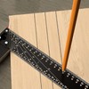 Multi Angle Measuring Ruler 40cm 16in 45 90 Degree Combination