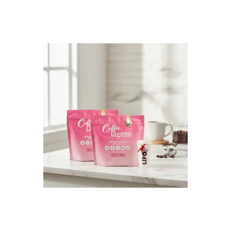 Colageno Hidrolizado Coffelageno Natural Works 3 Pzs 250 G Café