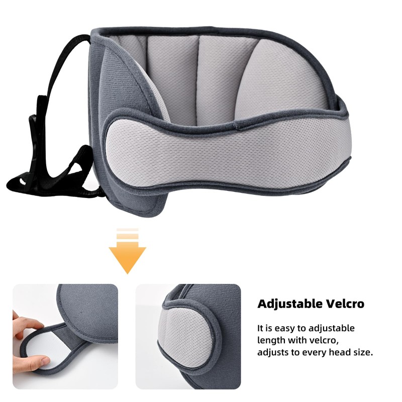 StoHua Kids Car Seat Head Support Band, Adjustable Child Carseat