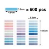 600pcs Book Tabs, Sticky Tabs, Tabs for Annotating Books, Annotation