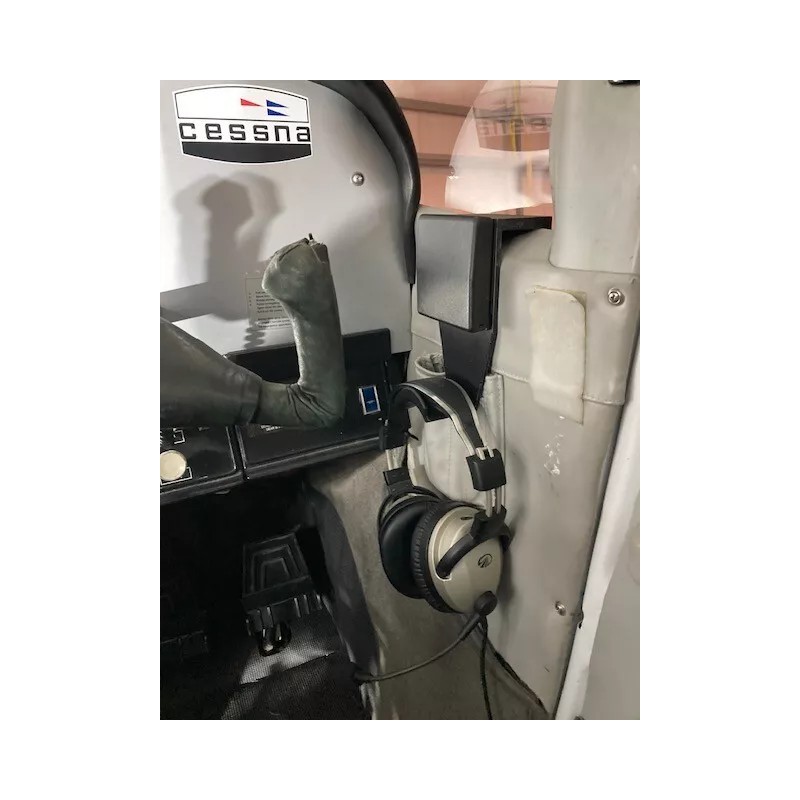 Affordable Aviation CESSNA 182 CUP HOLDER with HEADSET HOLDER EXTENSION