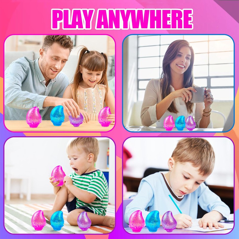 Sensory Squishy Toy with Gorgeous Soft Squeeze Feel, 3" Tall