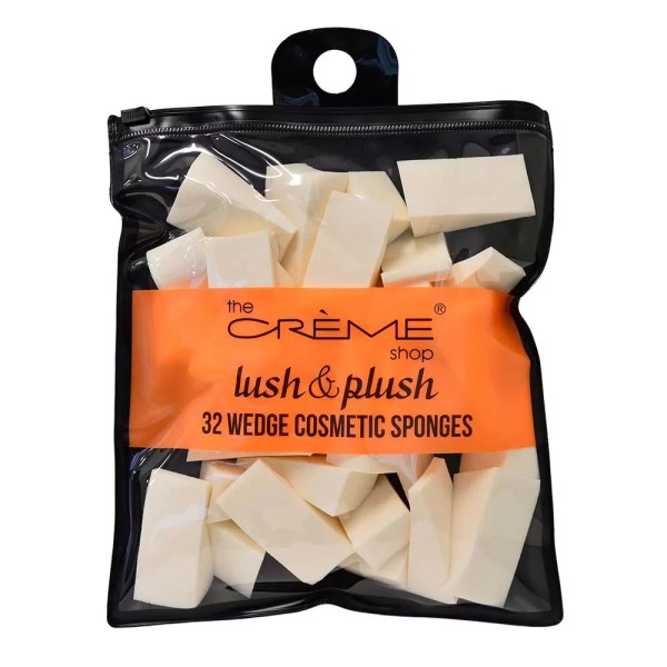 Creme The Crème Shop Lush & Plush Wedge Cosmetic Sponges