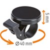 Prophete Bicycle Bell Black Matt Flat Modern Bicycle Bell Made
