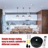 Pack of 2 Canopy Cover, Ceiling Canopy Cover, Black Canopy