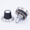TWTADE / 2pcs Single Turn Rotary Carbon Linear Variable Potentiometer