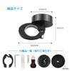 Motorcycle, Clock, Bicycle, Bicycle, Waterproof, Handlebar, 0.9 inch (22 mm),