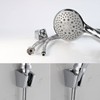 Shower Holder, KINHARD Silver Hand Shower Holder, Shower Head Holder
