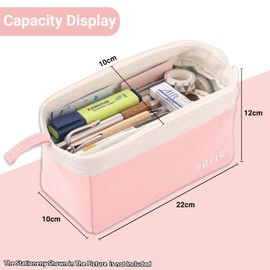 X SIM FITNESSX Pencil Case Pencil Case Teenager Pens Case Large Pencil Case Large Capacity Pencil Case Holder Stationery Desk Organiser, pink, pencil case