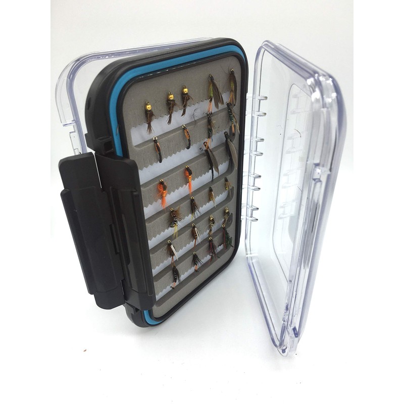 BestCity Fly Fishing Selection of Dry/Wet/Nymph/Buzzers Flies x 50 Supplied