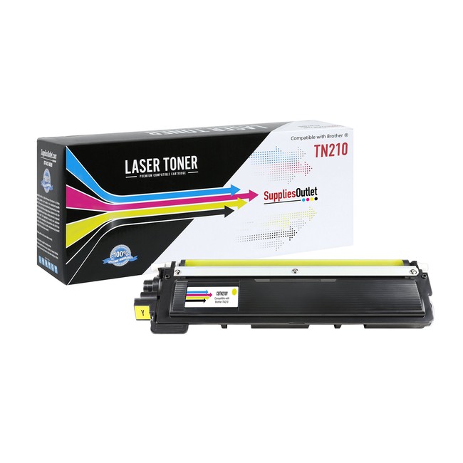 New High Yield TN210Y YELLOW Toner for Brother HL-3040CN/3045CN/3070CW/3075CW