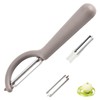 P-Peeler, Asparagus Peeler, Peeler with 2 Replacement Blades, Potato Peeler