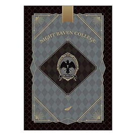 Klux Twisted Wonderland Notebook, A5, Horizontal Ruled, Nightraven College 54138