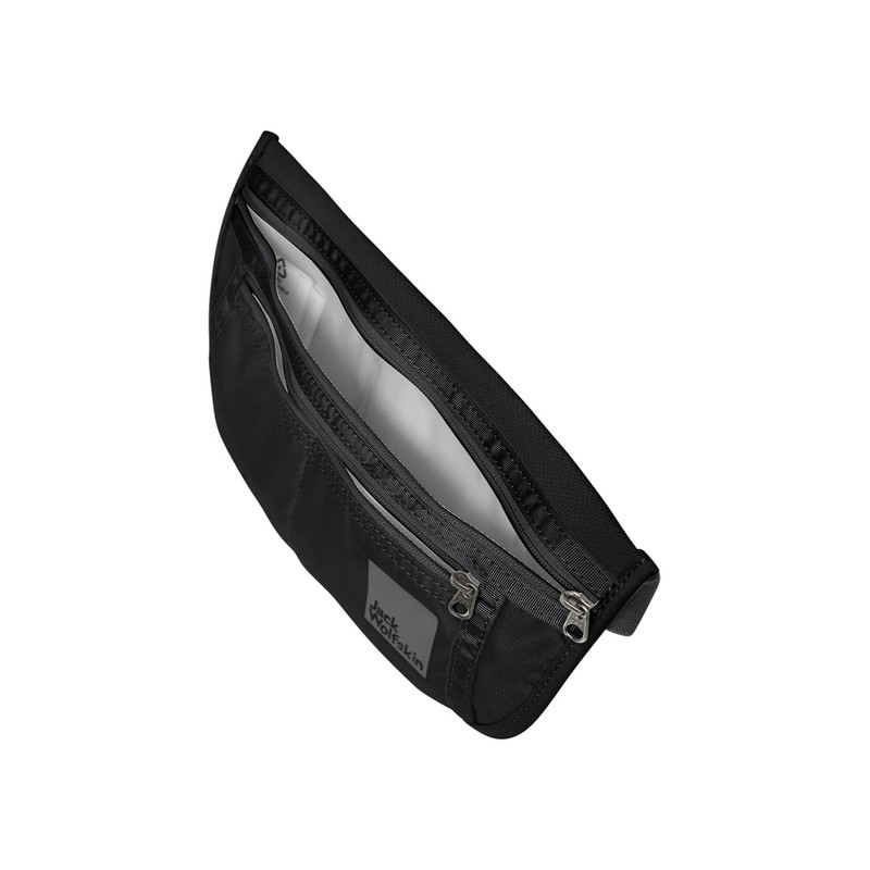 Jack Wolfskin Unisex Document Belt DE Luxe Hip Belt, Black,