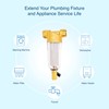 Reusable Whole House Spin Down Sediment Water Filter with Siliphos