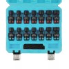 DURATECH 14PC 3/8" Dr Impact Swivel Socket Set Shallow Universal