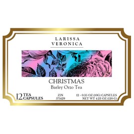 Christmas Barley Orzo Tea (Single Serve K-Cup Pods) (12 pods, ZIN: 575429)