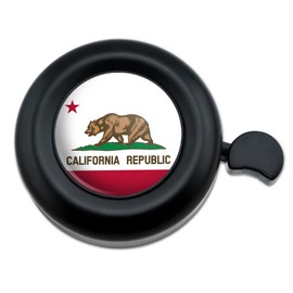 GRAPHICS & MORE California Republic State Flag Bicycle Handlebar Bike Bell