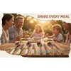 Handmade Wooden Cutlery Set by Diulazin - 4PCS Reusable Spoon