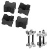 2pcs 2-Way Adjustable Lift Or Lower Spring Spacer Coil Spring