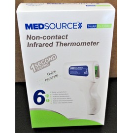 MedSource Non-Contact Infrared Body Thermometer MS-131001 IR 300 - For All Ages