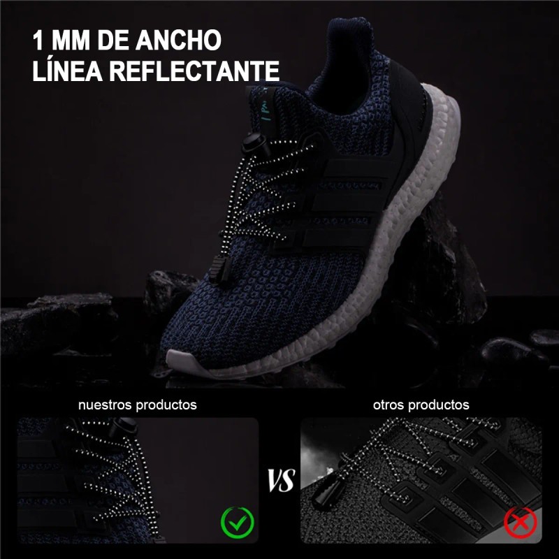 Agujetas Elásticas. Cordones Niños Y Adultos 5 Pares