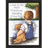 Janlynn Mini Cross Stitch Kit 5"X7"-Precious Blessing (14 Count), Multicolor