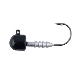 Berkley Half Head Jigs Half Head Fishing Jigs (5 Count), Black, Size 3/0/ 3/8 oz