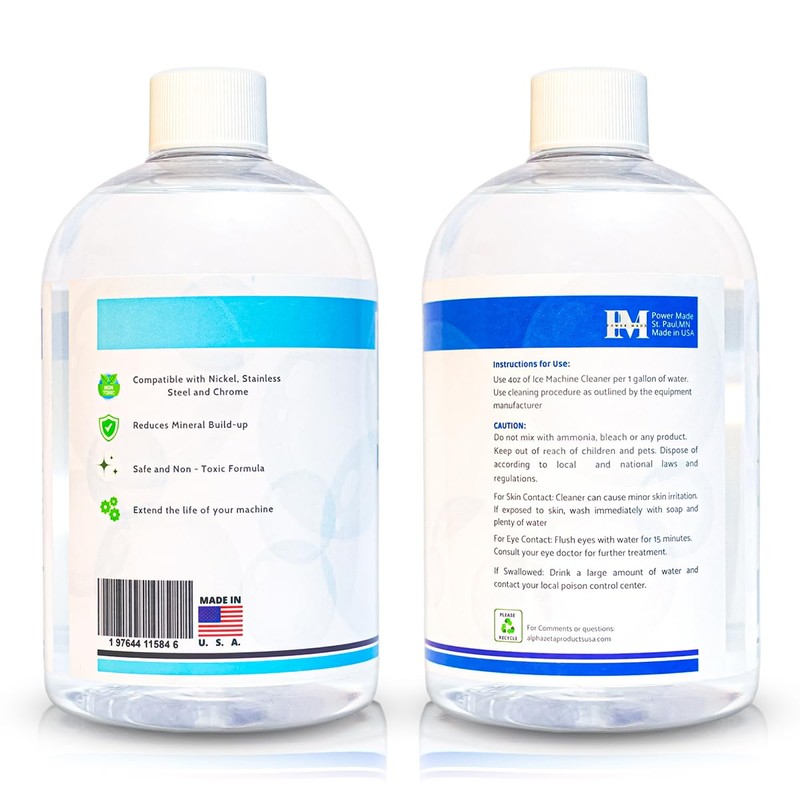 Power Made Ice Machine Cleaner & Descaler 16 fl oz