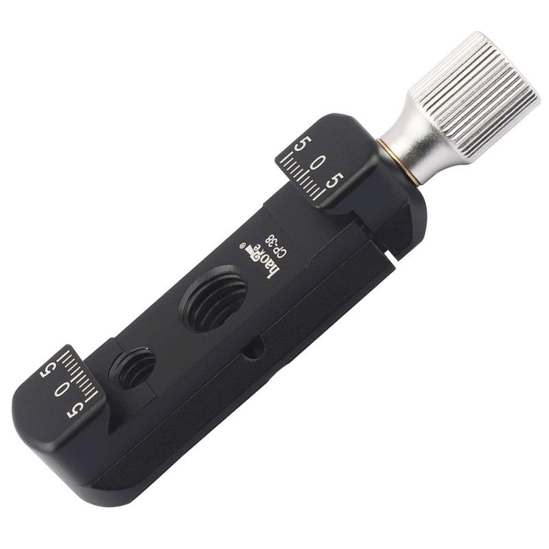 Haoge CP-38 NATO Rail and Mirrorless Quick Release Clamp and