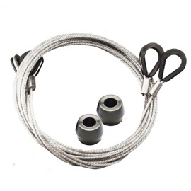 Genuine Garador MK3C Canopy Garage Door Cables and Roller Repair Kit with Cables and Nylon Guide Rollers